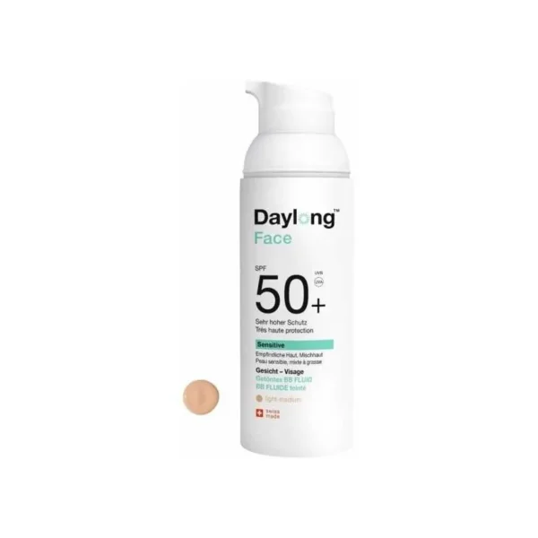 DAYLONG SENSITIVE FACE BB SOLAIRE PERFECTEUR SPF 50+ FLUIDE TEINTÉ
