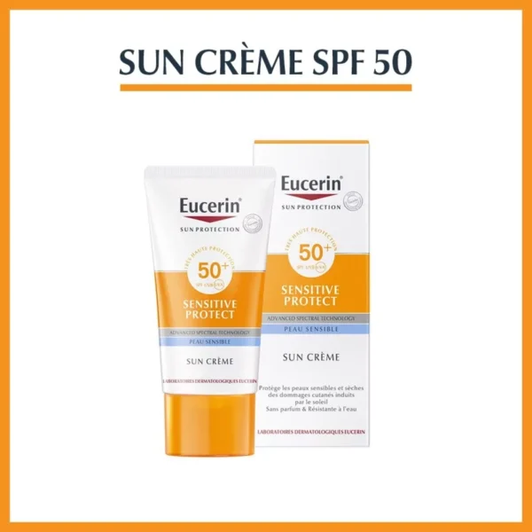 EUCERIN SUN CREME 50+ VISAGE  50ML