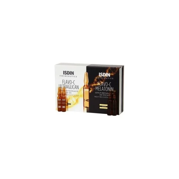 ISDIN ISDINCEUTIQUE FLAVO-C 24H PACK 2+2 Ampoules