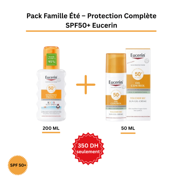 Pack Famille Été – Protection Complète SPF50+ Eucerin